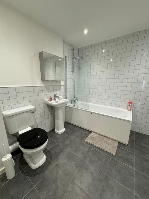 Comfy Flat For 6 In City Center Gs306 Sheffield Esterno foto